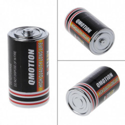 Boîte de rangement de pièces avec coffre-fort de boîte de médecine en forme de batterie pratique