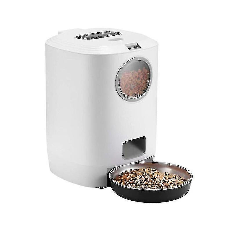Hh 4.5l Pet Feeder Food Container Smart Automatic Pet Dog Cat Food Feeder Bowl