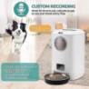 Hh 4.5l Pet Feeder Food Container Smart Automatic Pet Dog Cat Food Feeder Bowl