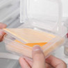 Cheese Slices Storage Box With Lid Space-saving Fruit Vegetable Fresh-keeping Organizer Box For Kitchen Vegetable Fruit