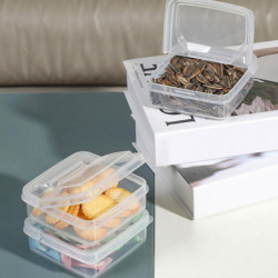 Cheese Slices Storage Box With Lid Space-saving Fruit Vegetable Fresh-keeping Organizer Box For Kitchen Vegetable Fruit