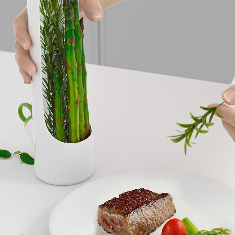 Simple Style Fresh-keeping Container Durable Sturdy Vegetable Dividers Plant Moisturizing Storage Cup