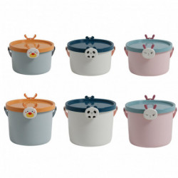 Mini Portable Storage Bucket Durable Stable Storage Bucket For Kitchen Bathroom Pantry