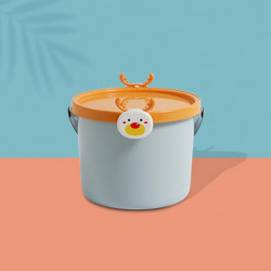 Mini Portable Storage Bucket Durable Stable Storage Bucket For Kitchen Bathroom Pantry