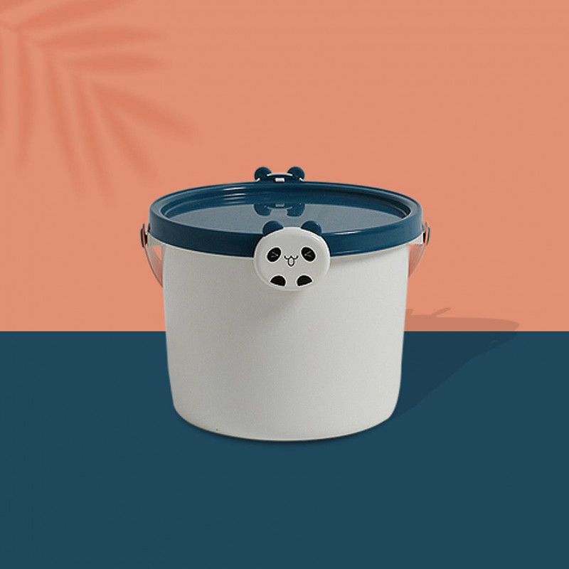 Mini Portable Storage Bucket Durable Stable Storage Bucket For Kitchen Bathroom Pantry
