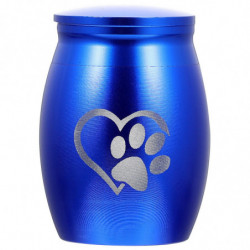 Stainless Steel Cat Urn Pet Bone Ash Container Dog Ashes Storage Casket