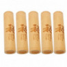 5Pcs Scattering Urns Carved Bamboo Leakproof Strong Portable Ash Scattering Containers for Pet Dog Cat Human