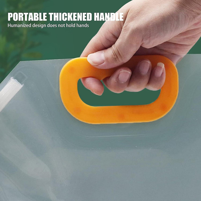 10pcs Grain Moisture Proof Sealed Bag,reusable Clear Grain Storage Suction Bags With Funnel