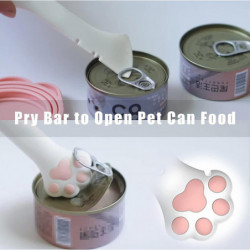 Cat Food Can Lid And Spoon, Bpa Free Silicone Cover For Animal Wet Food Storage