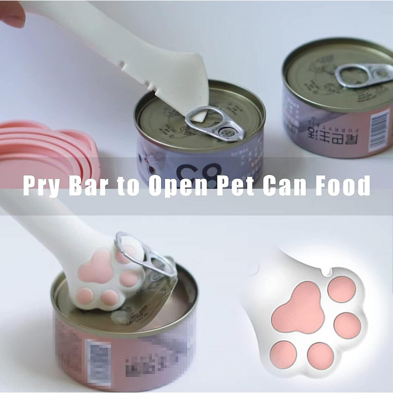 Cat Food Can Lid And Spoon, Bpa Free Silicone Cover For Animal Wet Food Storage