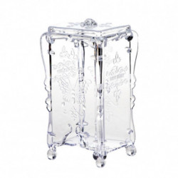 Vintage Dust Proof Cosmetic Cotton Pad Pull Out Dispenser Container Storage Box