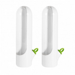 Boîte de rangement multifonctionnelle Asperges Fresh Keeping Cup Home Vanille Vegetable