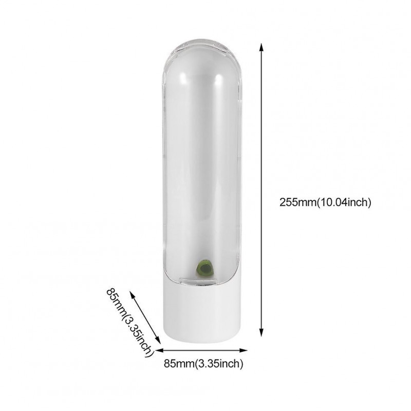 Boîte de rangement multifonctionnelle Asperges Fresh Keeping Cup Home Vanille Vegetable