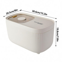 10kg Rice Bucket Food Container with Measuring Cup