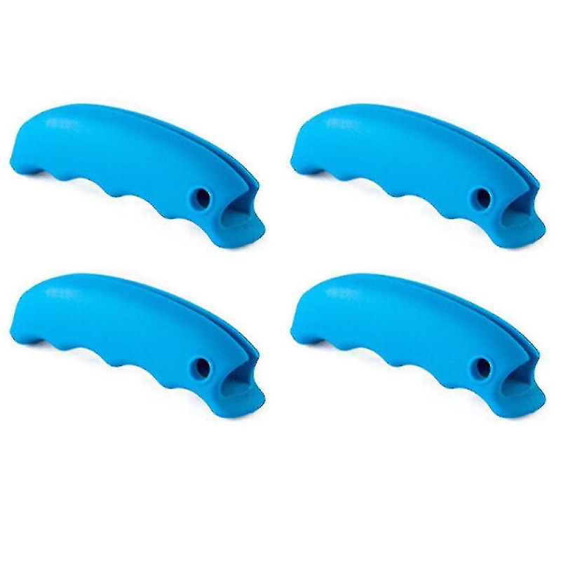 Silicone Carrier 4 Pcs Plastic Bag Holder Carrier Strong Silicone Carrier For Grocery Plastic Bag