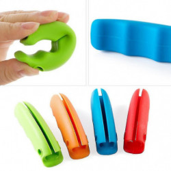 Silicone Carrier 4 Pcs Plastic Bag Holder Carrier Strong Silicone Carrier For Grocery Plastic Bag