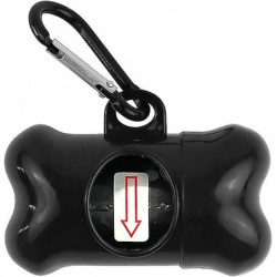 Poop Bag Dispenser - Includes 1 Roll (15 Bags) - Large, Earth-Friendly, Leak-Proof Pet Waste Bags