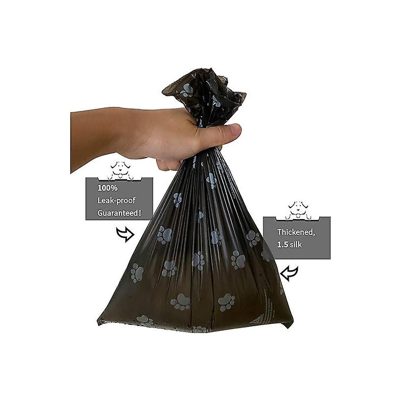 Poop Bag Dispenser - Includes 1 Roll (15 Bags) - Large, Earth-Friendly, Leak-Proof Pet Waste Bags Poop Bag Dispenser - Includes 1 Roll (15 Bags) - Large, Earth-Friendly, Leak-Proof Pet Waste Bags