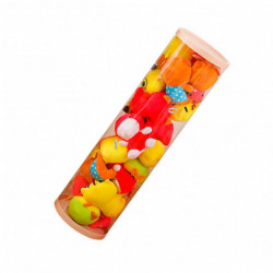 Doll Storage Bucket Transparent Rotatable Pvc 26cm Stuffed Animal Storage Bucket For Home