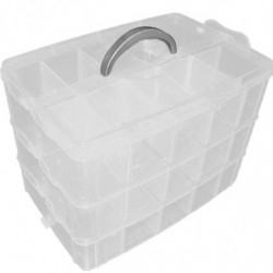 The New 1pcs Plastic Storage Box With Handle