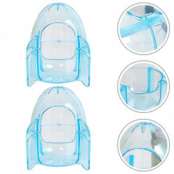 2pcs Pet Hamster Bathtub