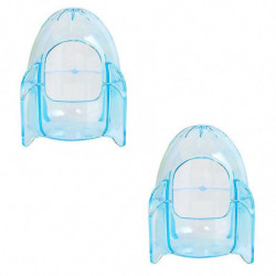 2pcs Pet Hamster Bathtub