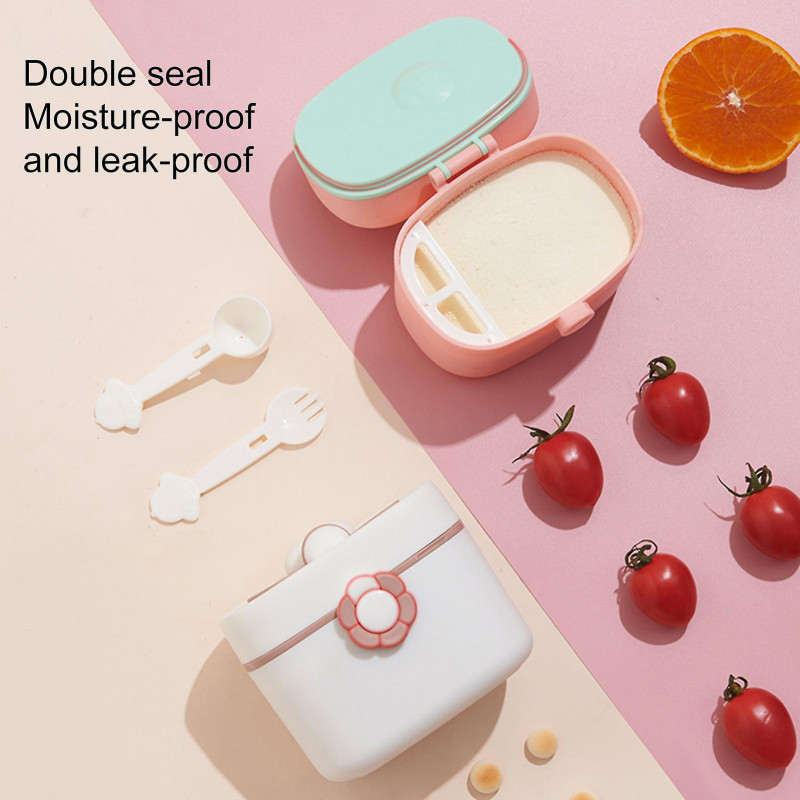Sinknap Boîte de lait en poudre Bonne étanchéité Bpa Sans Portable Étanche à la poussière Boîte de rangement à [...]