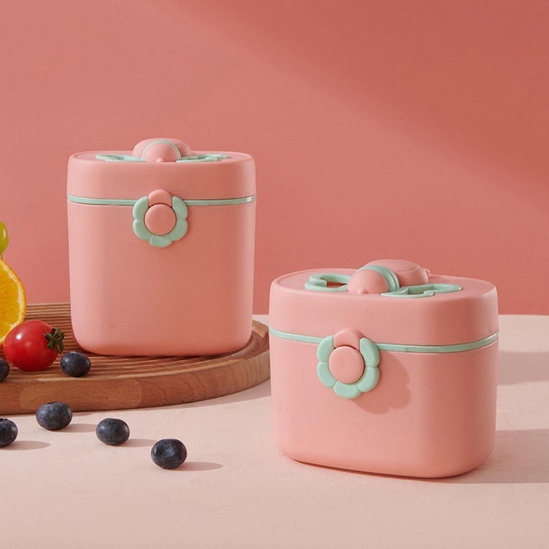 Sinknap Boîte de lait en poudre Bonne étanchéité Bpa Sans Portable Étanche à la poussière Boîte de rangement à [...]