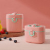 Sinknap Boîte de lait en poudre Bonne étanchéité Bpa Sans Portable Étanche à la poussière Boîte de rangement à [...]