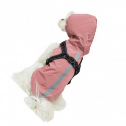 Lightweight And Breathable Dog Raincoat Keeps Pet Dry And Stylish In