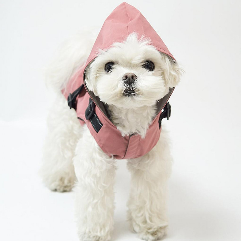 Lightweight And Breathable Dog Raincoat Keeps Pet Dry And Stylish In