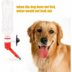 Suxm Pet Drinker Head, Distributeur d’alimentation suspendu automatique Pas de goutte à goutte Bouteille d’eau [...]