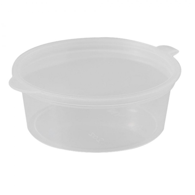 50 Pieces Home Single Use Bowl Food Box Rice Storage Jar Cup With Lid