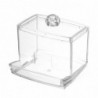 Transparent Plastic Swabs Box And Easy To Storage Solution Transparent