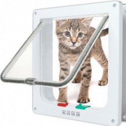 Magnetic Closure Cat Flap Safe And Non-toxic For Feline Friend Pet
