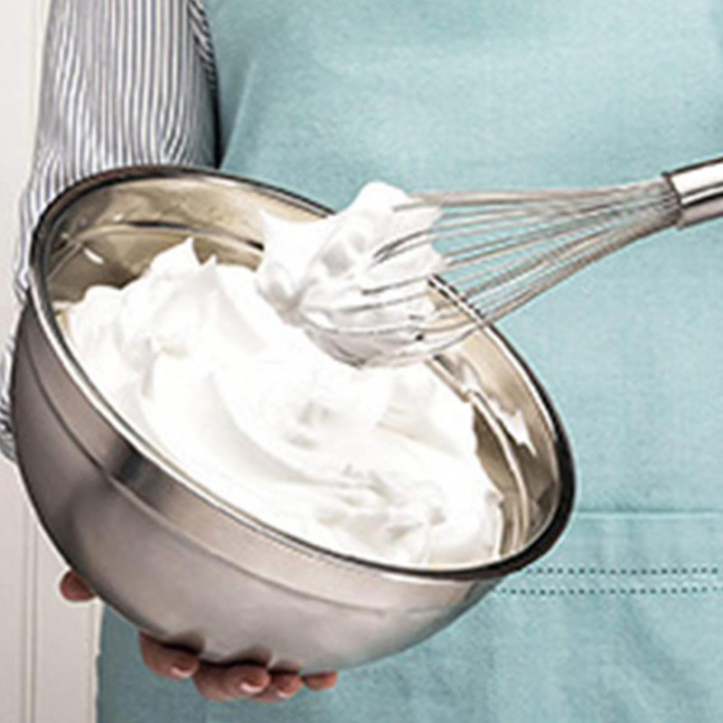 Salad Bowl Mirror Surface Anti-scratch Multifunctional Wide Opening Food Container Household Supplies