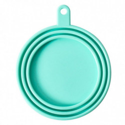Pet Silicone Canned Lid Reusable Dog Food Fresh-keeping Tin Sealing Can Cover