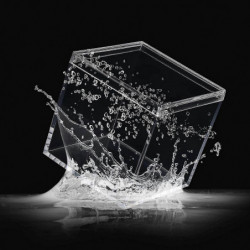 4-pack Plastic Container 2.2x2.2x2.2 Inches, Compatible With Candy Pills And Jewelry