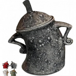 Bidon avec attitude, bidon impertinent, bocal de stockage de nourriture mignon avec couvercle hermétique pour la [...]