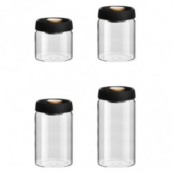 Coffee Beans Vacuum Sealed Tank Household Moisture-Proof Air Extraction Airtight Container Food Storage Jars,D