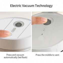 Electric Coffee Beans Vacuum Sealed Tank Food Storage Jars Household Moisture-Proof Air Extraction Airtight Container-A