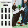 10rolls Portable Dog Poop Bag Pouch Durable Biodégradable PE Pet Supplies Déchets
