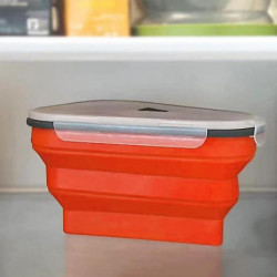 1 Set Pizza Container Well Sealed Storage Portable Durable Microwave Safe Pack for Kitchen