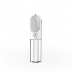 Water Dispenser,400ml (white) Pet Travel Dog Water Bottle, Bpa-free,antibacterial