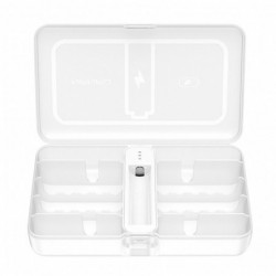 Battery Storage Box Moisture Proof Dustproof Battery Organiser for Camping