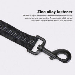 Fournitures pour animaux de compagnie avec amortisseur Chien Plomb Protection Deux poignées Laisse de sécurité de [...]