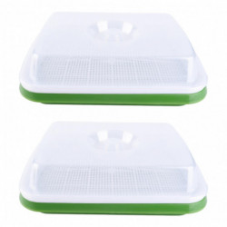Seed Sprouter with Transparent Lid and Small Holes for Fine Workmanship Plastic Material