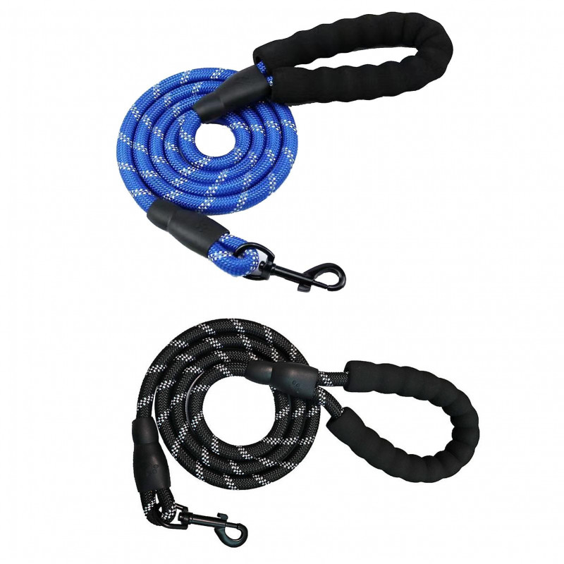 2pcs Pet Supplies Reflective Strip Training Outdoor Walking Durable Dog Leash