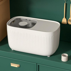 Stockage Étanche à l’humidité Haricots imperméables Fournitures Abs + pp + métal Maison - Grand vert, cuboïde