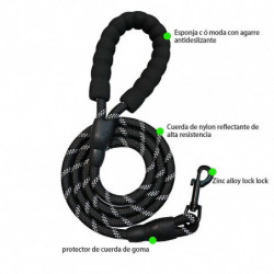 2pcs Pet Supplies Reflective Strip Training Outdoor Walking Durable Dog Leash